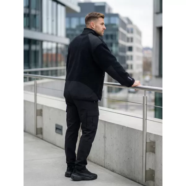  Muška jakna PUMA TECH SOFT TECH RELAXED SHERPA JACKET 632104-01 CRNA 