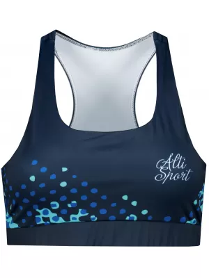 Ženski premium funkcionalni sportski grudnjak ALTISPORT VOJ/ALW109POD01 KRALJEVSKO PLAVA