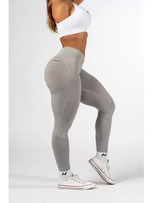 Tajice za oblikovanje visokog struka GLUTE PUMP 247 SIVA Nebbia